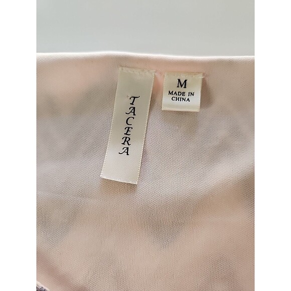 Tacera Sheer Overlay Bell Sleeve Crochet Look Dress Career Day Out - SIZE M - Picture 16 of 16